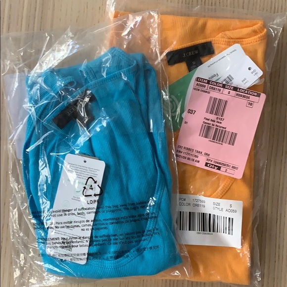 J Crew fine-rib favorite tank - small - Picture 3 of 5